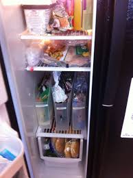 Freezer Organization Using Magazine Holders Freezer Organization Organizing Fridge Freezer Fridge Organization