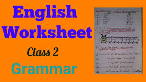 The second (2nd) conditional is the present hypothetical conditional. Class 2 English Worksheet Part 3 Class 2 English Grammar Worksheets Youtube