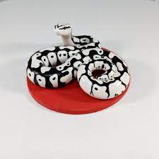 Stormtrooper Ball Python Figurine Made From Polymer Clay By The Clay Kiosk On Etsy Polymer Clay Charms Cute Polymer Clay Clay Jewelry Diy