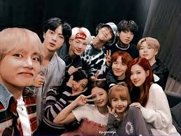 Bts and blackpink anime wallpapers. Bangpink Blackbangtan Bts And Blackpink Wallpaper Novocom Top