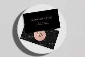 4.5 out of 5 stars. Canva Rose Gold Black Marble Glitter Business Card 6 877729 Business Cards Design Bundles