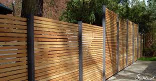 Sichtschutzzaun Holz Larche Metall Anthrazit Modern Stahlzart Zaun Garten Garten Sichtschutz Garten