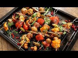 Tandoori Vegetables Indian Starter Recipe The Bombay Chef Varun Inamdar Youtube Tandoori Vegetables Recipe Indian Starter Recipes Vegetable Recipes