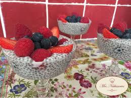Pudding De Chia Aux Fruits Rouges Aperitif Dinatoire Aperitif Fruits Rouges