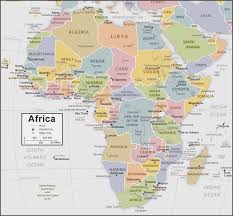 World continents fact file, biomes and climate. Cia Map Of Africa Made For Use By U S Government Officials