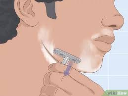 After a thorough plucking, days or even weeks may pass before you see any hair popping up again. Easy Ways To Shave Your Face Without Getting Bumps 11 Steps