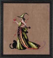 Overview reviews product description craft: Nora Corbett Ana Bewitching Pixies Cross Stitch Pattern 123stitch