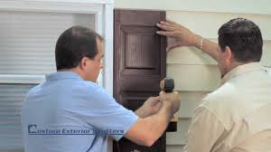 It is extremely important not to wait until there is a hurricane warning in the area before deciding to install hurricane shutters for the first time. Installing Exterior Shutters Using Screws Youtube