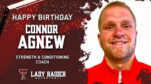 We want to wish a very 𝙃𝘼𝙋𝙋𝙔 𝘽𝙄𝙍𝙏𝙃𝘿𝘼𝙔 to our strength &  conditioning coach Connor Agnew! Hope it's a great one! 🎂🥳🎈 🔴#WreckEm⚫️