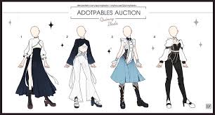 Adopt Auction Fantasy Outfits 33 Open By Https Www Deviantart Com Quinnyilada On Deviantart Fantasy Clothing Anime Outfits Character Outfits