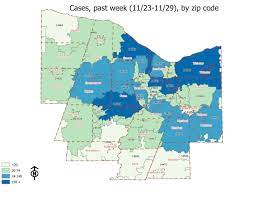 What is the metropolitan area of rochester new york? Monroe County Health Department On Twitter These Are The Covid Case Totals And Case Rates By Zip Code For Cases Reported The Week Of 11 23 11 29 In Monroe County Https T Co Prpj6sjqa7