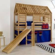Hochbett Spielbett Bergen 13 Mit Rutsche Und Textilset Buche Massiv Geolt Relitarelita Bergen13 Buche Geolt Hochbett In 2020 Coole Vorhange Loft Betten Spielbett