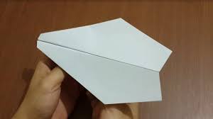 Tutorial Membuat Pesawat Terbang Dengan Memakai Kertas Youtube