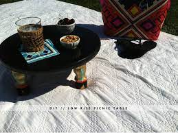 Make This Diy Low Rise Picnic Table Picnic Diy Picnic Table