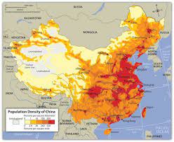 Population Density Of China 34 P 751 Download Scientific Diagram