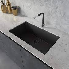 ruvati 30 x 18 inch granite composite