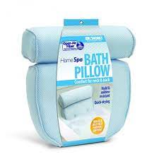 Sveuc bath pillow,bathtub pillow for tub, 3d air mesh spa pillow with head neck shoulder and back support,comfortable soft luxury bath cushion with 6 suction cups,fits all bathtub,hot tub,jacuzzi 4.6 out of 5 stars 244. Home Spa Bath Pillow Walmart Canada