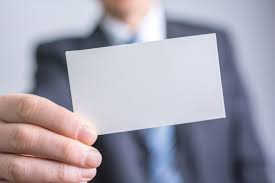 06 is a business card template for word. People Holding A Blank Business Card With Background Blur 03 Free Download