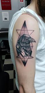 Void where prohibited, restricted or taxed. First Tattoo Geometric Crow By Toto At Animated Canvas Columbia Sc Tattoos