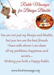 Raksha Bandhan Messages For Bhaiya And Bhabhi Sweet Rakhi Wishes 2018 Rakhi Message Raksha Bandhan Messages Rakhi Wishes raksha bandhan messages for bhaiya and