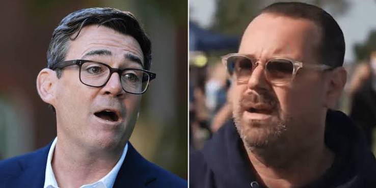 Andy Burnham swipes back at Danny Dyer as row erupts with star actor: 'Who is he?'