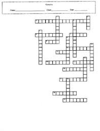 Start studying genetics crossword puzzle. Genetics Crossword Puzzle Worksheets Teaching Resources Tpt