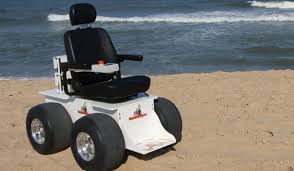 Learn about rio beach chairs, best beach chairs for the elderly, chairs for big guys, chairs for bad backs, and more. Sand Helper Electric Beach Wheel Chair Just For The Beach