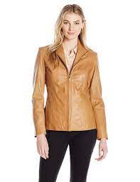 Cole Haan Women S Classic Leather Jacket Check This Awesome Product By Going To The Link At Coats Jackets Women Leather Jackets Online Classic Leather Jacket