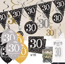 5 out of 5 stars. Cheerstoyears 30th Birthday Decorations For Men 30th Birthday Decorations For Women Black Gold Party Amazon Co Uk Toys Games
