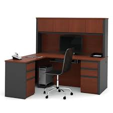 Target / furniture / computer desks with hutch. Reversible L Shaped Desk With Hutch By Bestar Office Furniture Nbf Com