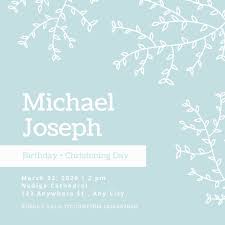 Browse our baptism invitation baby boy images, graphics, and designs from +79.322 free vectors graphics. Free Printable Customizable Baptism Invitation Templates Canva