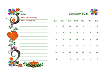The annual calendars on this page are available in. 2021 Calendar Templates Download Printable Templates With Holidays