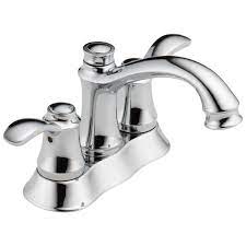 But why did they choose delta? Two Handle Centerset Bathroom Faucet 25710lf Delta Faucet