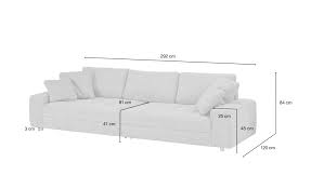 Bis zu 30% reduziert big sofas online kaufen bei otto › große auswahl top service top marken ratenkauf & kauf auf rechnung möglich › jetzt bestellen! Bobb Big Sofa Rock Grau Mikrofaser Bei Mobel Kraft Online Kaufen