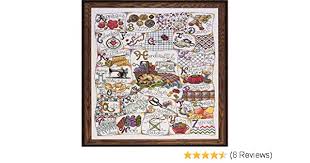 With over 17,000 cross stitch patterns, leaflets and books available, we're sure you can find the perfect pattern! Design Works Crafts Tobin 390636 Stitching Abc Counted Cross Stitch Kit 16x20 14 Count Cross Stitch Counted Kits