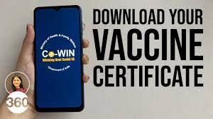 How To Download Covid 19 Vaccine Certificate Using Cowin Website Aarogya Setu Youtube