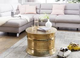 Wohnling Couchtisch Karam Gold Wl5 465 Aus Aluminium Gold Metall Wohnidee Dekoration Ablage Wohnen Rund Wohnzimmertisch Sofa Tisch Wohnzimmertisch Holz