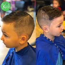 Here are some of the most popular short haircuts that boys & teens can style for their next hairstylist appointment. Back To School Top Kids Hairstyles 2018 Short Hairstyles For Boys Short Haircuts For Boys