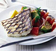 Grilled Fish With Chunky Avocado Salsa Bbc Good Food Middle East