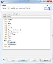 The new oracle technology network license agreement for oracle java se is substantially different from prior oracle java licenses. How To Create War File For Java Web Application In Eclipse