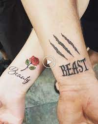 42 Meaningful Matching Couple Tattoo Ideas For Love Matching Couple Tattoos Couple Tattoos Matching Tattoos