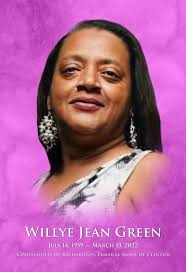 Willye Jean Green Obituary