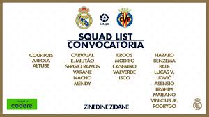 Real madrid won 4, drew 4 and lost 2 of 10 meetings with villarreal. Real Madrid Vs Villarreal Score Predictions Probable Line Ups More Preview