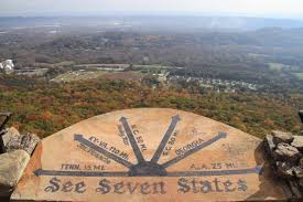 Ruby falls on lookout mountain has a kennel service to take care of pets while you are in the cave. High Falls Man Made Waterfall In The Rock City Gardens