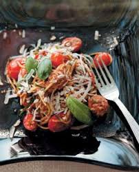 Baby Marrow Spaghetti With Fresh Basil Sun Dried Tomato Pesto And Sunflower Seeds