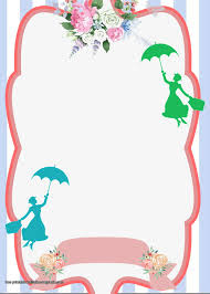 I usually store the puzzles in a zip lock bag and attach the label to it with some tape. Free Printable Mary Poppins Invitation Templates Free Printable Birthday Invitation Templates Bagvania