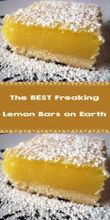 The Best Freaking Lemon Bars On Earth Dapur Simbah In 2020 Lemon Bars Recipe Dessert Recipes Lemon Recipes