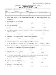 Nah ini tentunya akan sangat membantu sobat dalam mencari contoh penyelesaian dari soal matematika kelas 5. Soal Uts Ipa Kelas 5 Semester 2 Emmahandoko