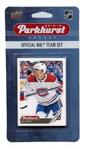 The team was founded by john ambrose o'brien, business magnate from renfrew. 2018 19 Hockey Parkhurst Montreal Canadiens Team Set 10 Cards Hockey Complete Sets