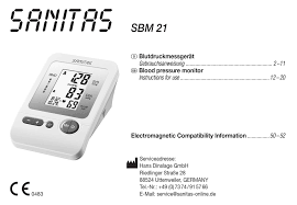 Sanitas blutdruckmessgerät mit arrhythmie erkennung sbm 21 das sanitas blutdruckmessgerät anleitung blutdruckmessgerät. Sanitas Sbm 21 Instructions For Use Manual Pdf Download Manualslib